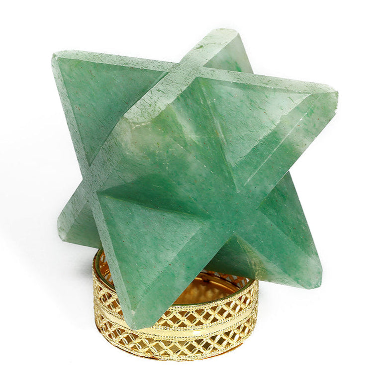 Green Aventurine Merkaba: Good Health
