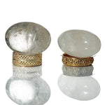 Load image into Gallery viewer, Clear Quartz (Spatika) Shivalingam: Spiritual Awareness Love Rocks Shivalingam