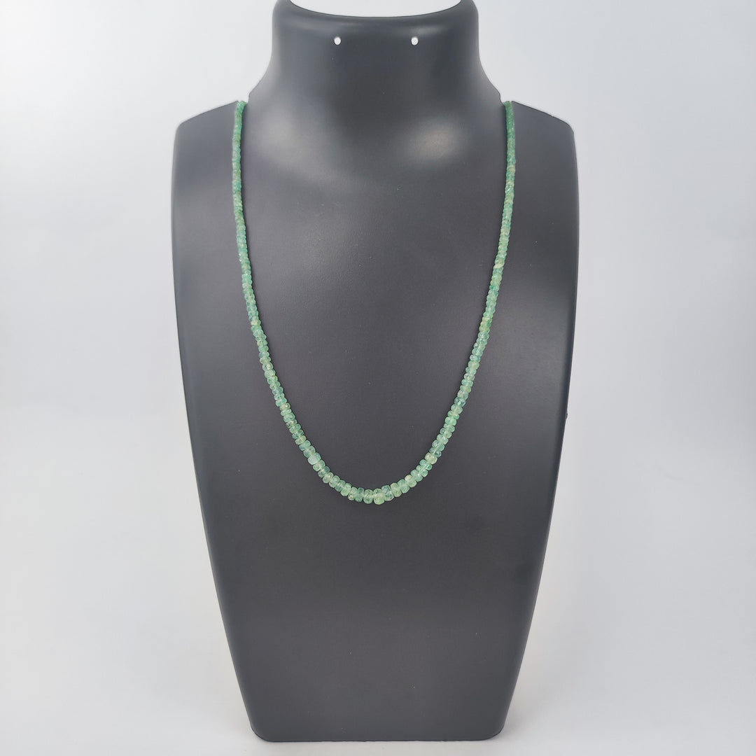 Emerald Necklace - Semi Precious 2mm