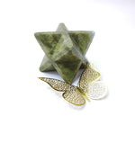 Load image into Gallery viewer, Green Jade Merkaba Love Rocks Merkabah