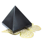 Load image into Gallery viewer, Black Onyx Pyramid Love Rocks Pyramid