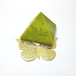 Load image into Gallery viewer, Green Jasper Pyramid Love Rocks Pyramid