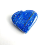 Load image into Gallery viewer, Lapis Lazuli Natural Stone: Heart Shaped : 101-150 gms Love Rocks Natural Stone