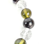 Load image into Gallery viewer, Shungite, Phenakite and Moldavite Bracelet: Protection and Transformation