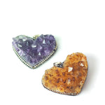 Load image into Gallery viewer, Heart Shaped Pendants Love Rocks Pendants