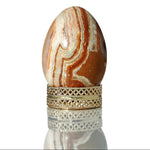 Load image into Gallery viewer, Onyx Green and Brown Shivalingam