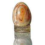 Load image into Gallery viewer, Onyx Green and Brown Shivalingam
