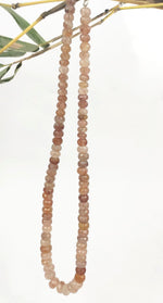 Load image into Gallery viewer, Rutilated Quartz Necklace - Oval Beads 8mm