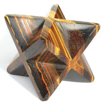 Load image into Gallery viewer, Tiger's Eye Merkaba: Self Confidence Love Rocks Merkabah