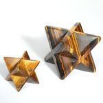 Load image into Gallery viewer, Tiger's Eye Merkaba: Self Confidence Love Rocks Merkabah