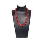 Load image into Gallery viewer, Pink Quartz Necklace - 2 Layer