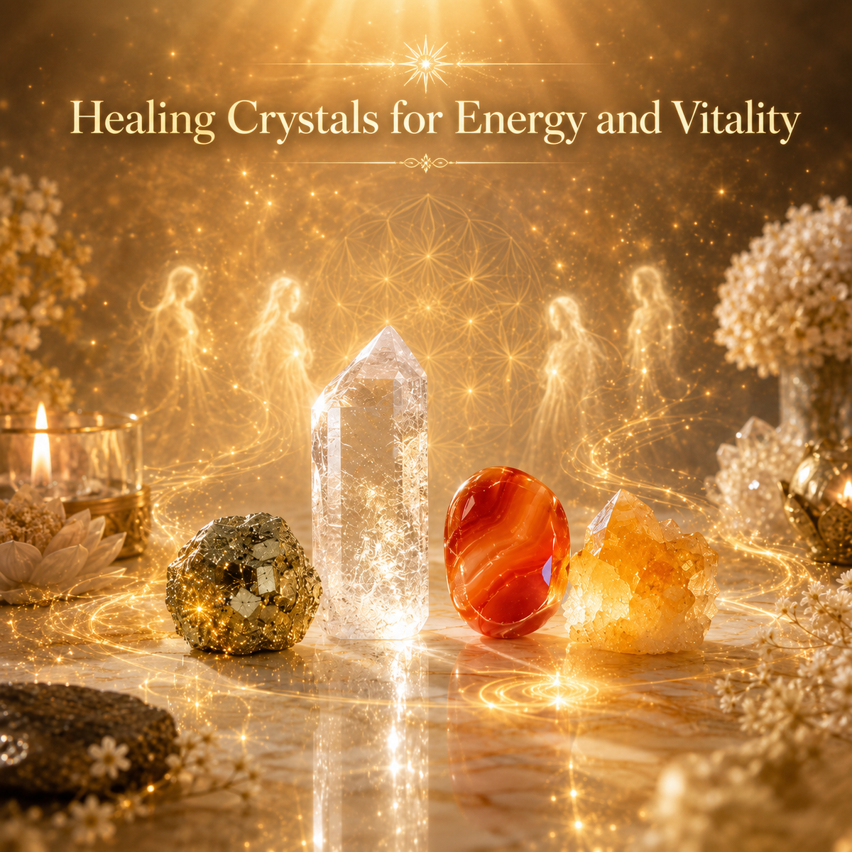 Feeling Drained? Restore Your Energy and Vitality with Healing Crystals