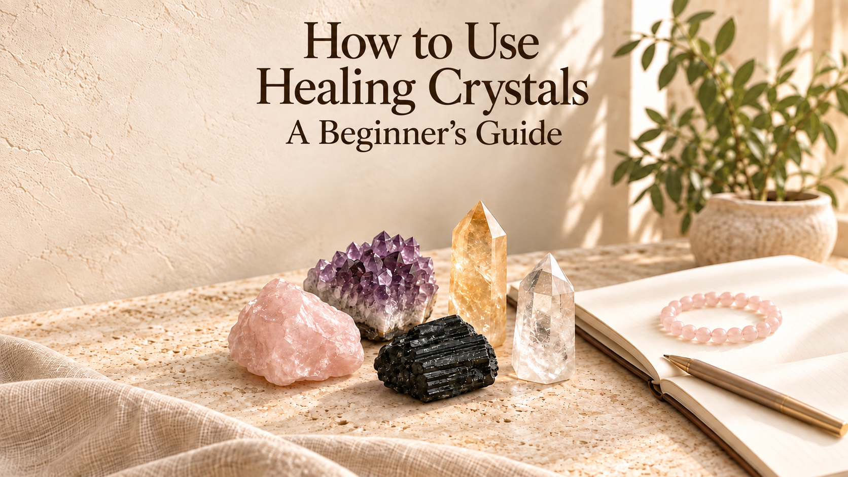 How to Use Healing Crystals: A Beginner's Guide