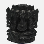 Load image into Gallery viewer, Karungali Ganesha Idol - Panchamukhi Mahaganapathi: Divine Protection &amp; Prosperity
