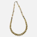 Load image into Gallery viewer, Cat&#39;s Eye with Rutilated Quartz Necklace
