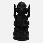 Load image into Gallery viewer, Karungali Ganesha Idol - Kirita Vinayaka : Divine Protection &amp; Prosperity
