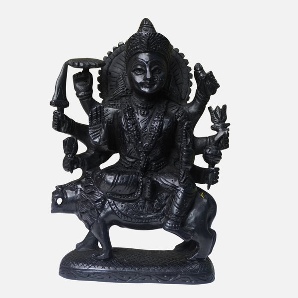 Karungali Durga Idol - Goddess of Power & Protection - Love Rocks