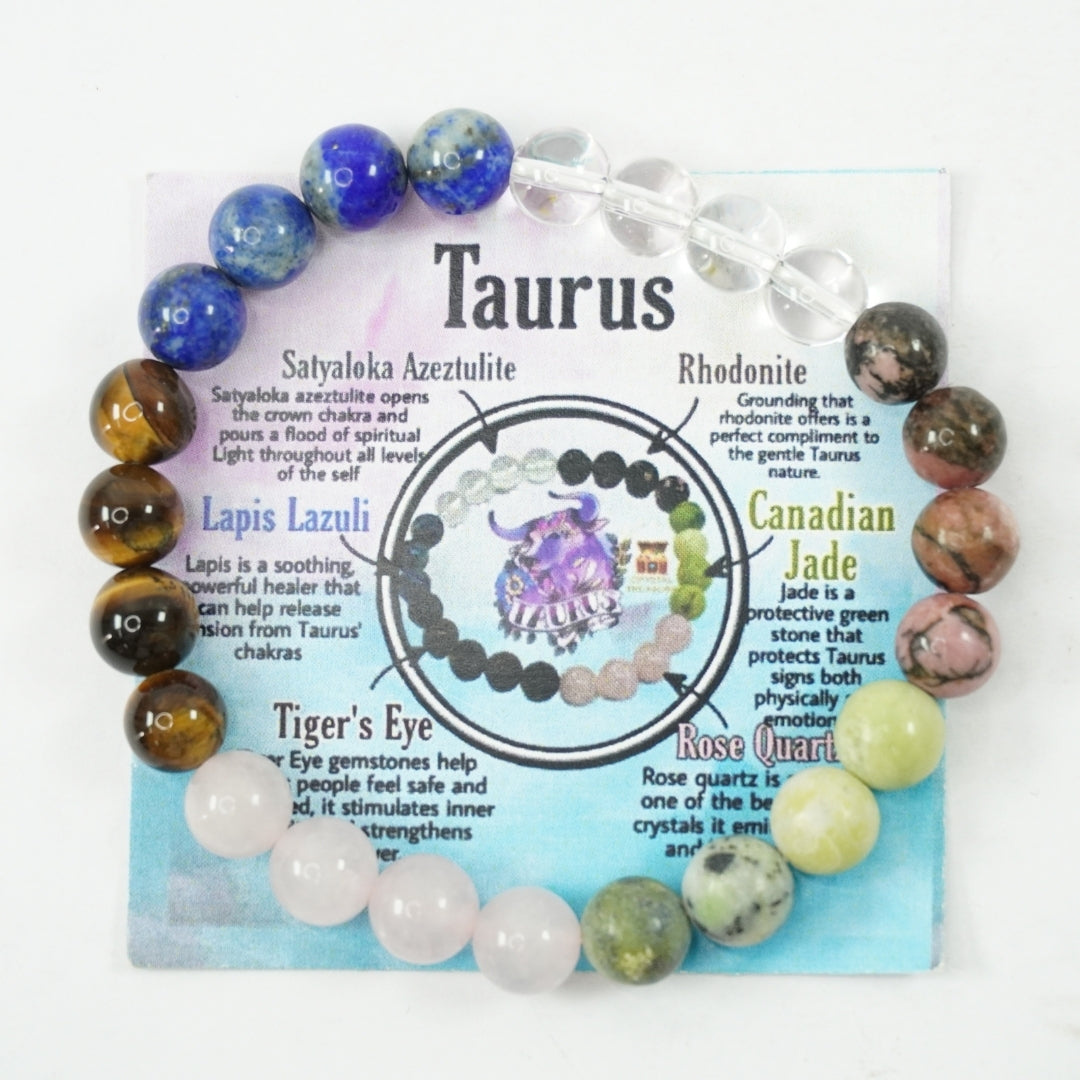 Taurus Zodiac Sign Bracelet