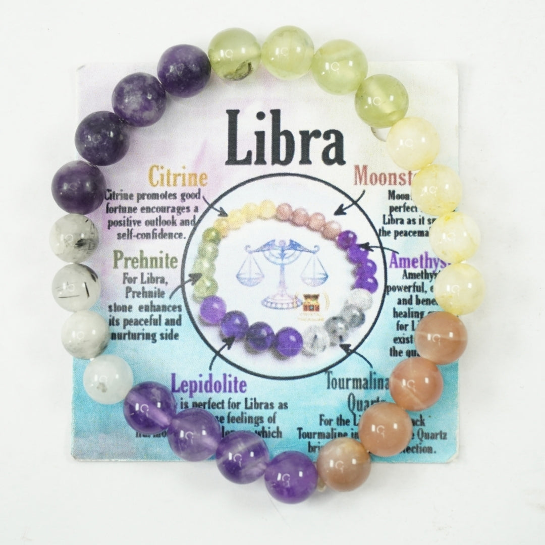 Libra Zodiac Sign Bracelet