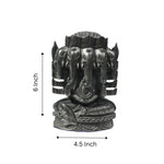 Load image into Gallery viewer, Karungali Ganesha Idol - Panchamukhi Mahaganapathi: Divine Protection &amp; Prosperity (Large)
