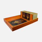 Load image into Gallery viewer, Vishvarupa - The whole universe is her form Wooden Tray
