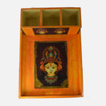 Load image into Gallery viewer, Vishvarupa - The whole universe is her form Wooden Tray
