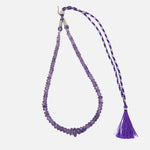 Load image into Gallery viewer, Amethyst Necklace: Peace and Calm - 1 Layer
