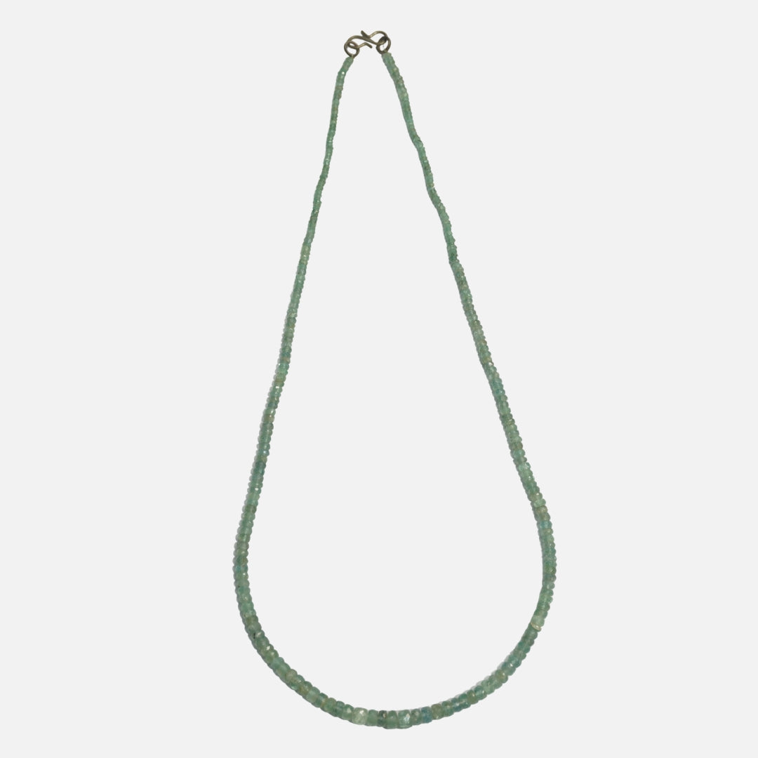 Emerald Necklace - Semi Precious 2mm