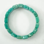 Amazonite Bracelet: Dispels Worries and Fear - Square Beads