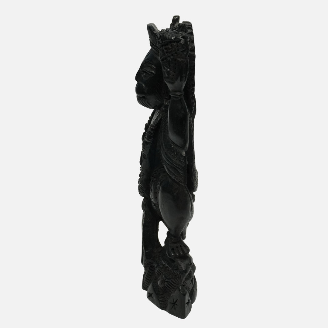 Karungali Sanjeevani Anjaneya Idol : Guardian of Strength & Devotion