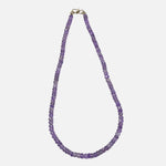 Load image into Gallery viewer, Amethyst Necklace: Peace and Calm - Oval Beads 1 Layer
