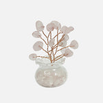 Load image into Gallery viewer, Rose Quartz Crystal Tree (Gravel Vase Base): Love &amp; Harmony
