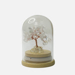 Load image into Gallery viewer, Clear Quartz Crystal Tree (Glass Covered): Clarity &amp; Healing Energy
