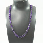 Load image into Gallery viewer, Amethyst Necklace: Peace and Calm - with Pearls
