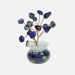 Load image into Gallery viewer, Lapis Lazuli Crystal Tree (Gravel Vase Base): Wisdom &amp; Truth
