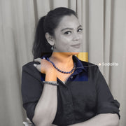 Sodalite Necklace: Office Wear for Mental Clarity & Rational Thought