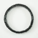 Black Obsidian Bracelet: Removes Negativity - Square Beads