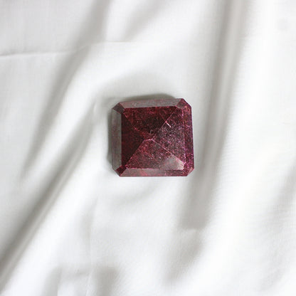 Ruby Square Shaped Natural Stone