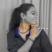 Tiger's Eye Necklace: Office Wear for Grounding & Protection