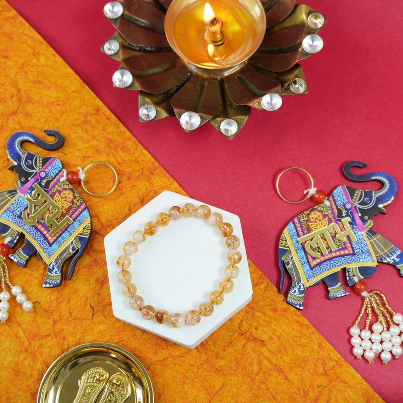 Prosperity & Good Fortune Diwali Gift Set| Citrine