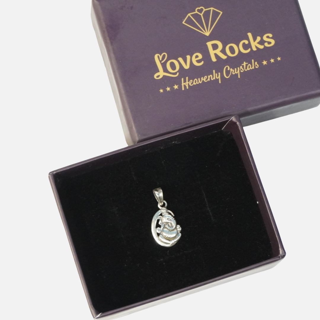 Ganesha Silver Pendant : Bal Ganesha