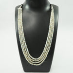 Load image into Gallery viewer, Opal Necklace: Oval Beads 4 Layer
