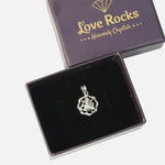 Load image into Gallery viewer, Ganesha Silver Pendant : Flower
