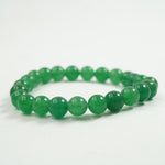 Load image into Gallery viewer, Green Aventurine Bracelet: Good Health - Round Beads 8mm
