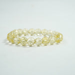 Load image into Gallery viewer, Citrine Bracelet: Abundance - Round Cut Beads 8mm
