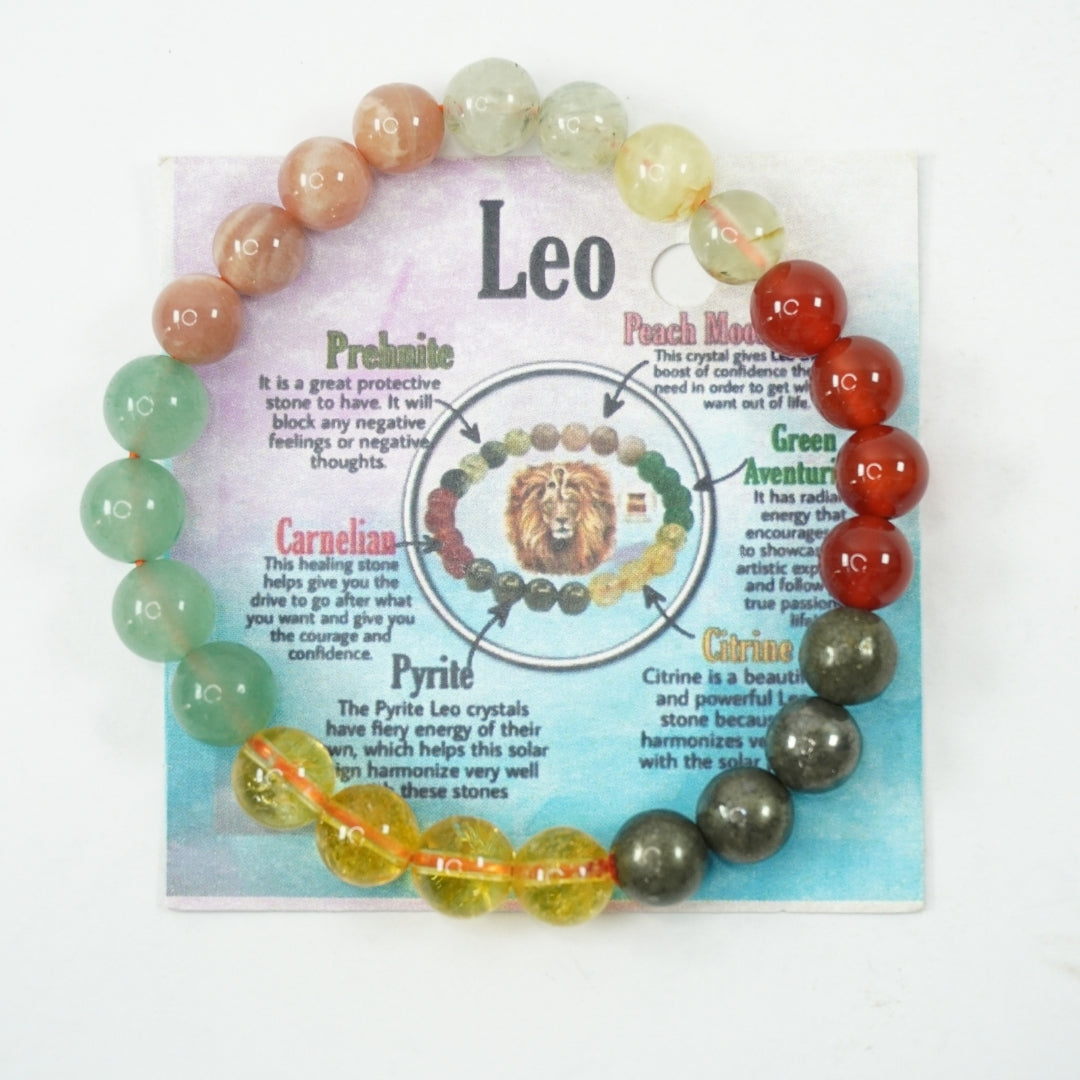 Leo Zodiac Sign Bracelet