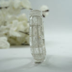 Load image into Gallery viewer, Clear Quartz (Spatika) Bracelet: Spiritual Awareness - Square Beads
