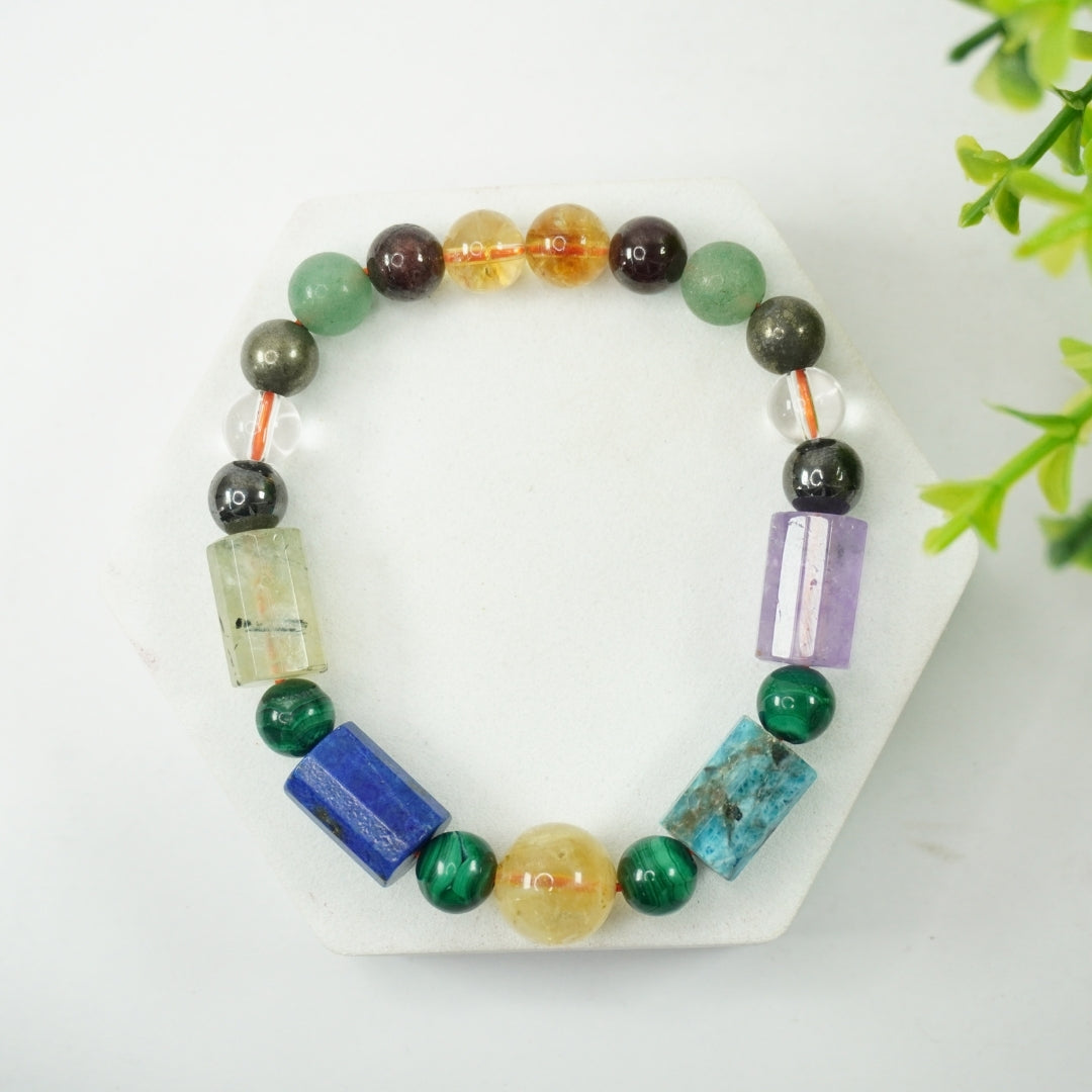 Money Magnet Bracelet: Round Beads