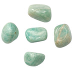 Load image into Gallery viewer, Amazonite Tumbled Stone: Dispels Worries and Fear
