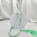 Amazonite Japamala: Dispels Worries and Fear - Round Beads 8mm